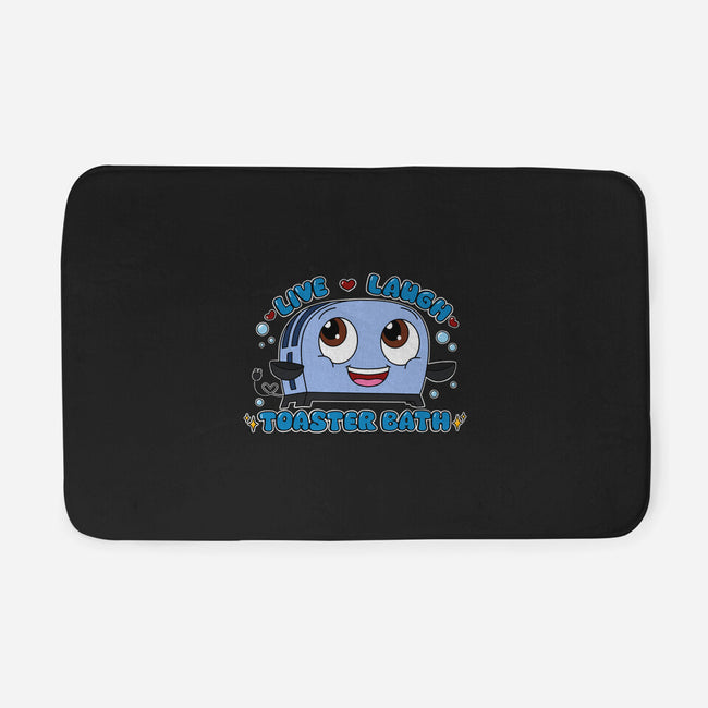 Live Laugh Toaster Bath-None-Memory Foam-Bath Mat-Alexhefe