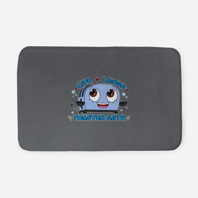 Live Laugh Toaster Bath-None-Memory Foam-Bath Mat-Alexhefe