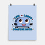 Live Laugh Toaster Bath-None-Matte-Poster-Alexhefe