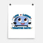 Live Laugh Toaster Bath-None-Matte-Poster-Alexhefe