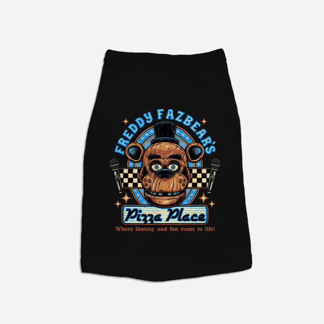 Freddy’s Pizza Place-Cat-Basic-Pet Tank-momma_gorilla