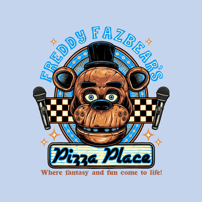 Freddy’s Pizza Place-Womens-Fitted-Tee-momma_gorilla