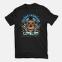 Freddy’s Pizza Place-Womens-Fitted-Tee-momma_gorilla