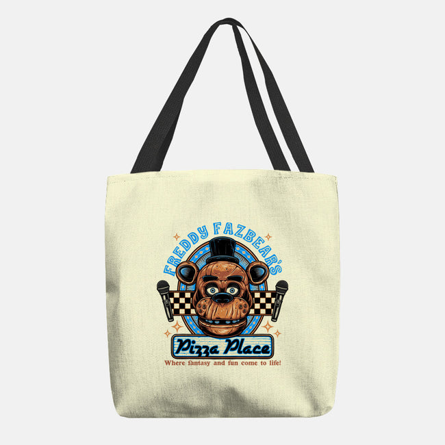 Freddy’s Pizza Place-None-Basic Tote-Bag-momma_gorilla