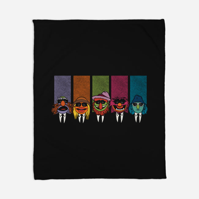 Reservoir Mayhem-None-Fleece-Blanket-Melonseta