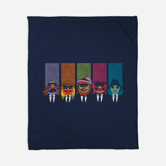 Reservoir Mayhem-None-Fleece-Blanket-Melonseta