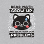 Math Confused Cat-Womens-Fitted-Tee-NemiMakeit