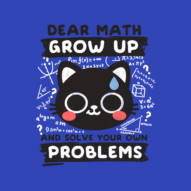 Math Confused Cat-Womens-Fitted-Tee-NemiMakeit