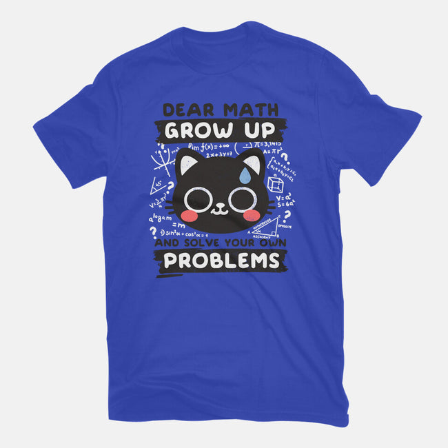 Math Confused Cat-Mens-Premium-Tee-NemiMakeit