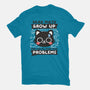 Math Confused Cat-Womens-Fitted-Tee-NemiMakeit