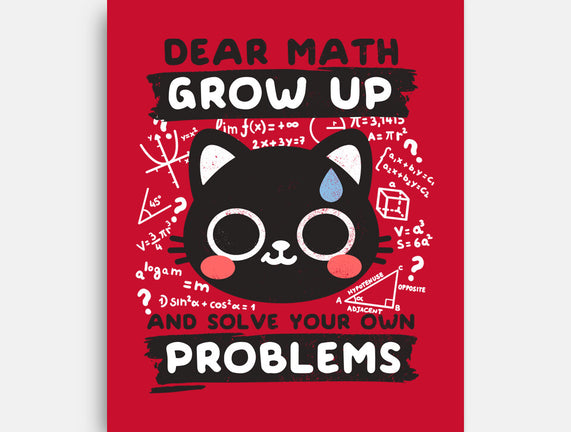 Math Confused Cat