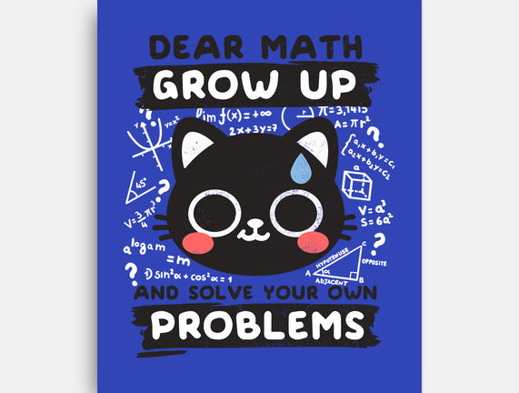 Math Confused Cat