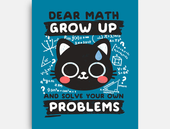 Math Confused Cat