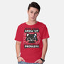 Math Confused Cat-Mens-Basic-Tee-NemiMakeit