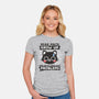 Math Confused Cat-Womens-Fitted-Tee-NemiMakeit