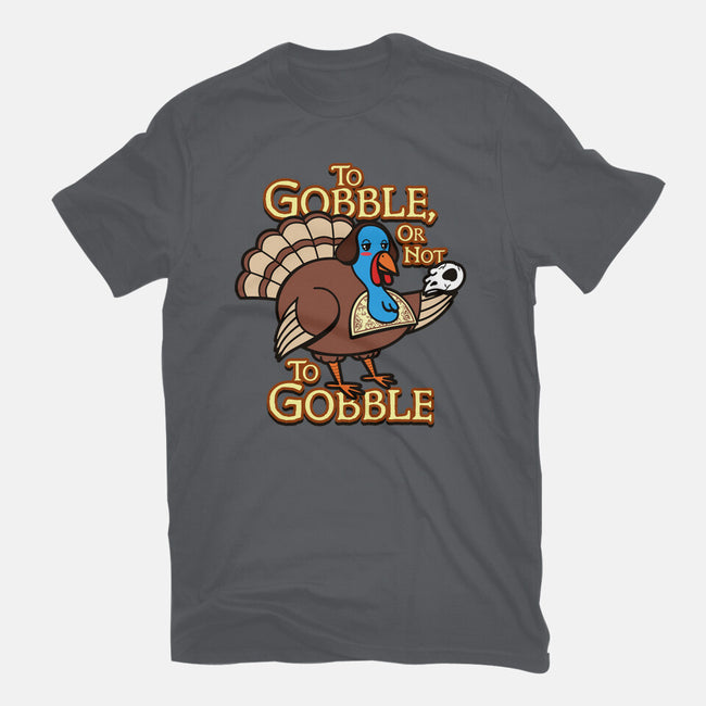 To Gobble Or Not To Gobble-Mens-Basic-Tee-Boggs Nicolas