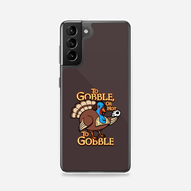 To Gobble Or Not To Gobble-Samsung-Snap-Phone Case-Boggs Nicolas