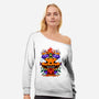 Candy Party-Womens-Off Shoulder-Sweatshirt-spoilerinc