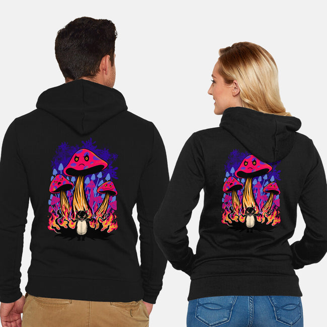 Symphony Of Evil-Unisex-Zip-Up-Sweatshirt-spoilerinc