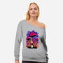 Symphony Of Evil-Womens-Off Shoulder-Sweatshirt-spoilerinc