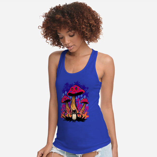 Symphony Of Evil-Womens-Racerback-Tank-spoilerinc