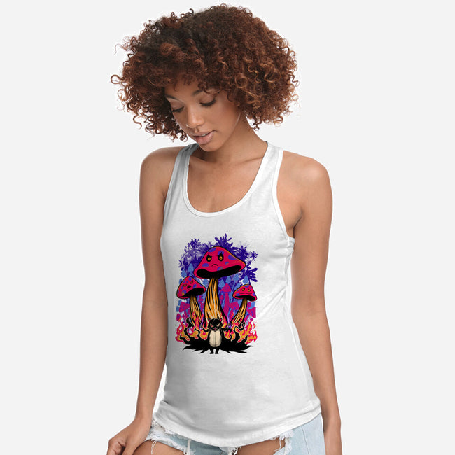 Symphony Of Evil-Womens-Racerback-Tank-spoilerinc