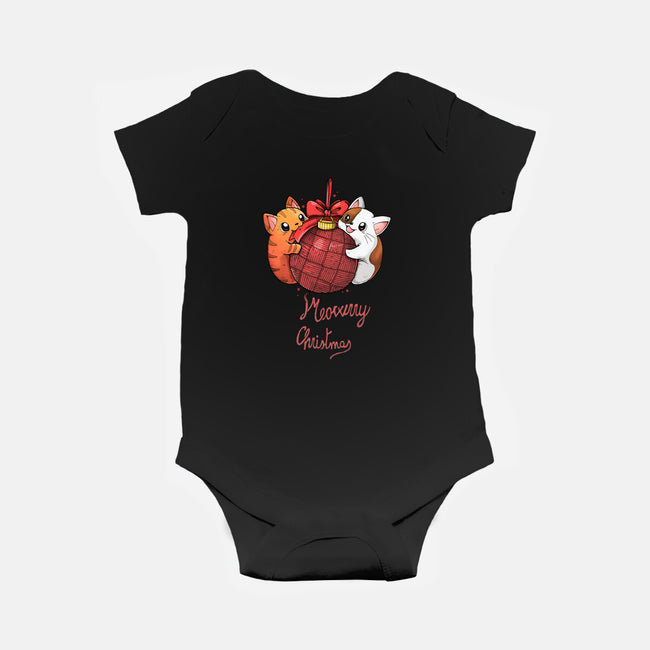 Meowrry Meowrry Christmas-Baby-Basic-Onesie-Vallina84