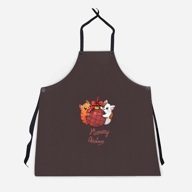 Meowrry Meowrry Christmas-Unisex-Kitchen-Apron-Vallina84