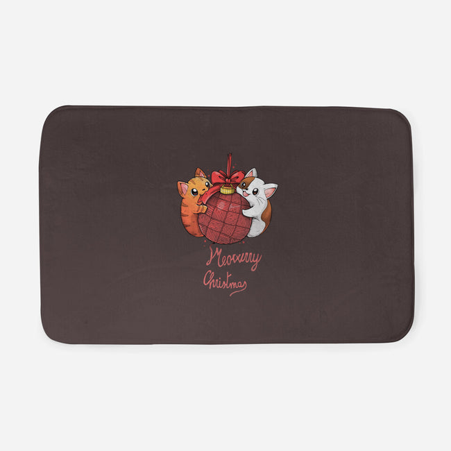 Meowrry Meowrry Christmas-None-Memory Foam-Bath Mat-Vallina84