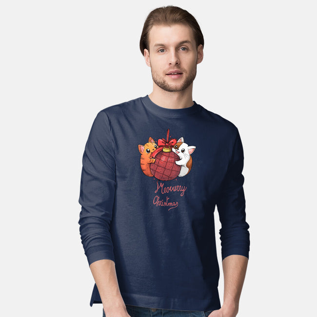 Meowrry Meowrry Christmas-Mens-Long Sleeved-Tee-Vallina84