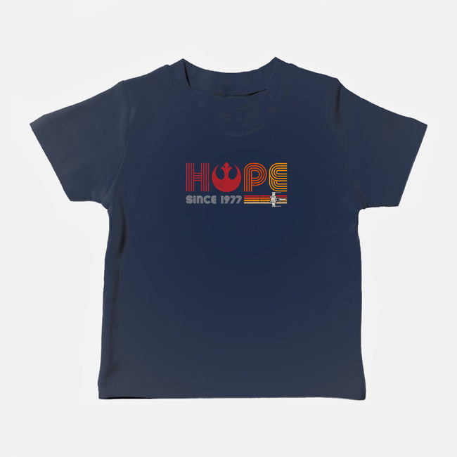 Hope Since 1977-Baby-Basic-Tee-DrMonekers