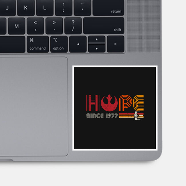 Hope Since 1977-None-Glossy-Sticker-DrMonekers