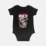 Jingle Bell Rock Penguin-Baby-Basic-Onesie-NemiMakeit