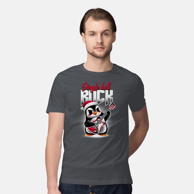 Jingle Bell Rock Penguin-Mens-Premium-Tee-NemiMakeit