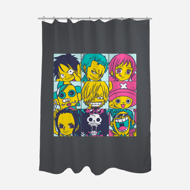 Pirate Pop-None-Polyester-Shower Curtain-naomori