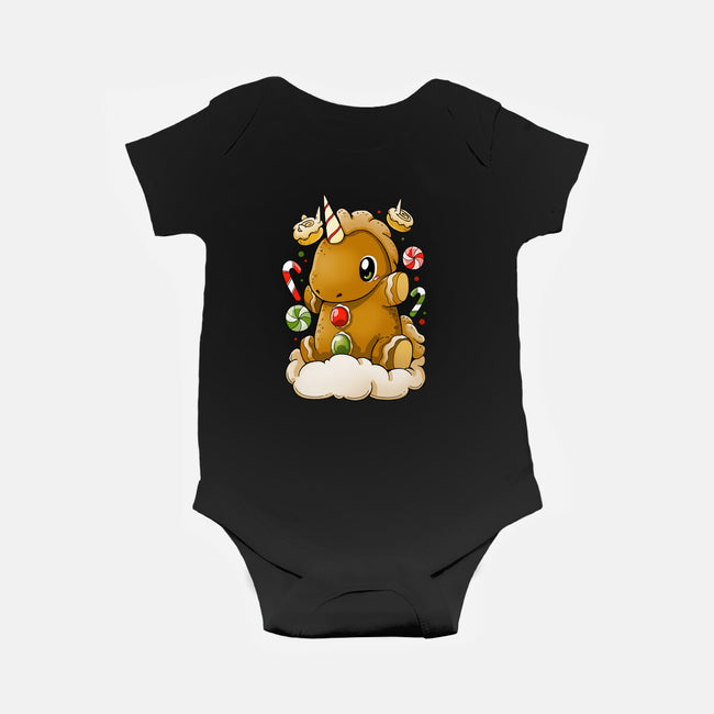 Ginger Unicorn-Baby-Basic-Onesie-Vallina84