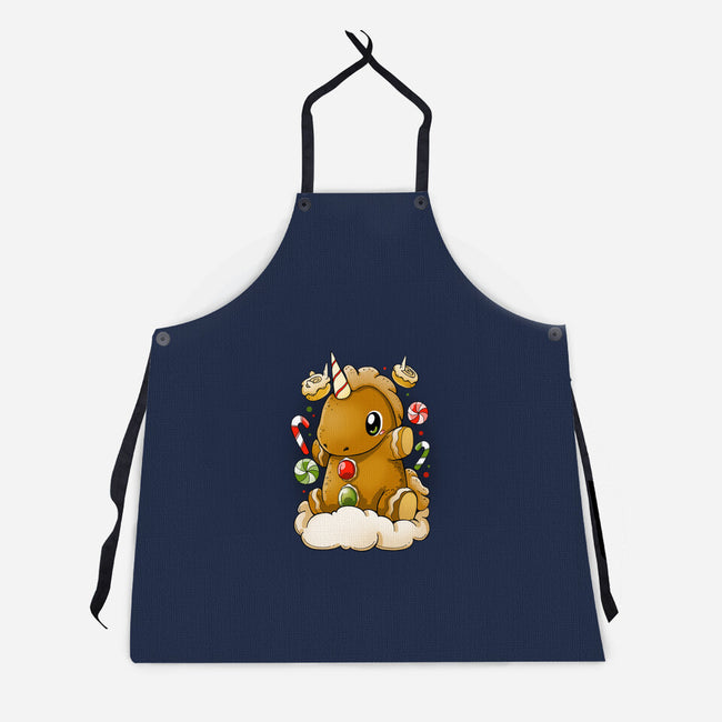 Ginger Unicorn-Unisex-Kitchen-Apron-Vallina84