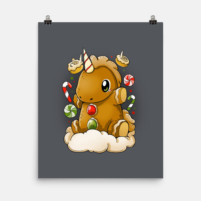 Ginger Unicorn-None-Matte-Poster-Vallina84