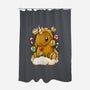 Ginger Unicorn-None-Polyester-Shower Curtain-Vallina84