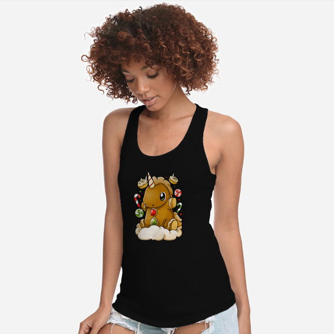 Ginger Unicorn-Womens-Racerback-Tank-Vallina84