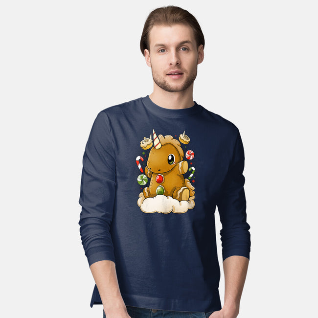 Ginger Unicorn-Mens-Long Sleeved-Tee-Vallina84