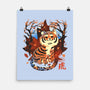 Tiger In Autumn-None-Matte-Poster-IKILO