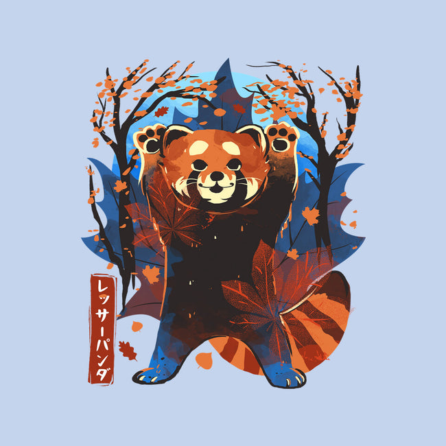 Red Panda In Autumn-None-Fleece-Blanket-IKILO