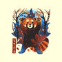 Red Panda In Autumn-Unisex-Basic-Tank-IKILO