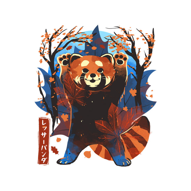 Red Panda In Autumn-Unisex-Zip-Up-Sweatshirt-IKILO