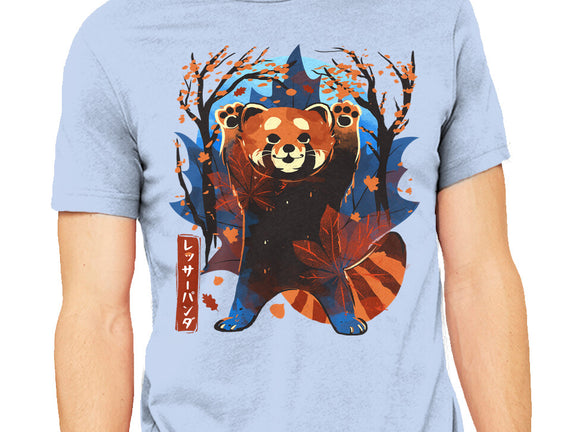 Red Panda In Autumn