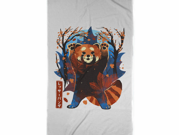 Red Panda In Autumn