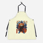 Red Panda In Autumn-Unisex-Kitchen-Apron-IKILO