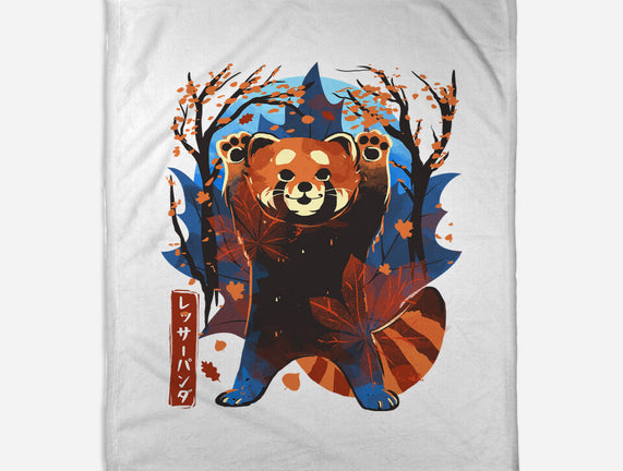 Red Panda In Autumn