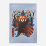 Red Panda In Autumn-None-Indoor-Rug-IKILO